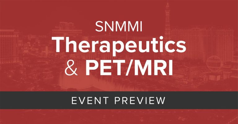 SNMMI Highlighting PET/MRI and Therapeutics in Two Unique Events